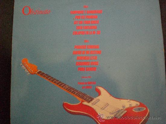 Discos de vinilo: BARON ROJO. OBSTINATO - Foto 2