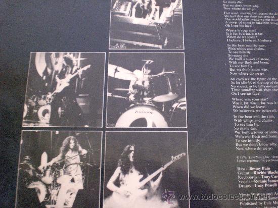 Discos de vinilo: RAINBOW. RISING - Foto 2