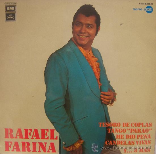 Discos de vinilo: RAFAEL FARINA - TESORO DE COPLAS &acute; LP, 1972 - Foto 1