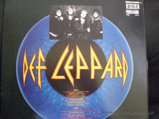 Discos de vinilo: DEF LEPPARD. ADRENALIZE - Foto 2
