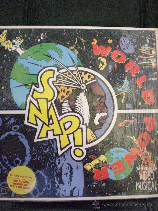 Discos de vinilo: SNAP. WORLD POWER - Foto 1
