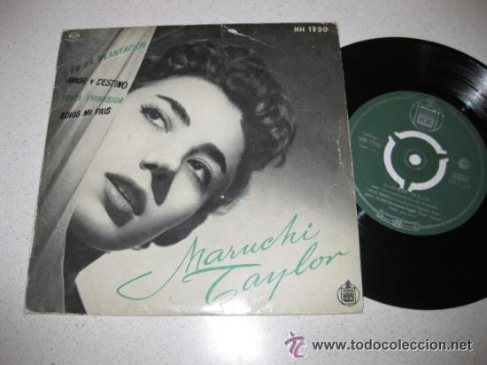 Discos de vinilo: MARUCHI TAYLOR EP SELLO HISPAVOX - Foto 1