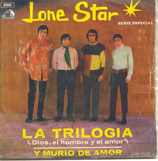 Discos de vinilo: LONE STAR SINGLE LA TRILOGIA  EMI 1969 - Foto 1