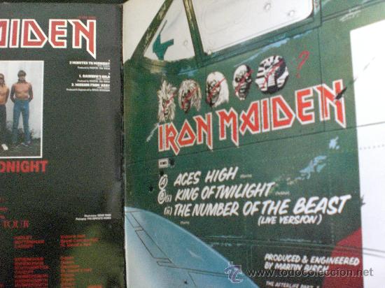 Discos de vinilo: IRON MAIDEN.2 MINUTES TO MIDNIGHT. - Foto 4