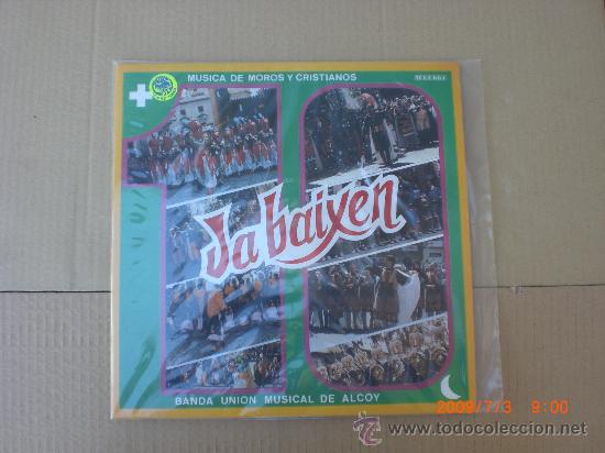 Discos de vinil: JA BAIXEN, BANDA UNION MUSICAL ALCOY vol 10, MOROS Y CRISTIANOS