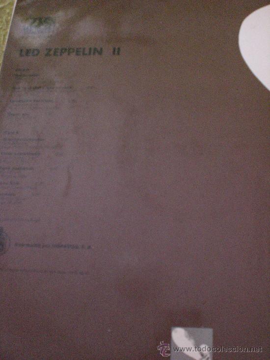 Discos de vinilo: LED ZEPPELIN II - Foto 2