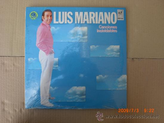Discos de vinilo: LUIS MARIANO, CANCIONES INOLVIDABLES - Foto 1