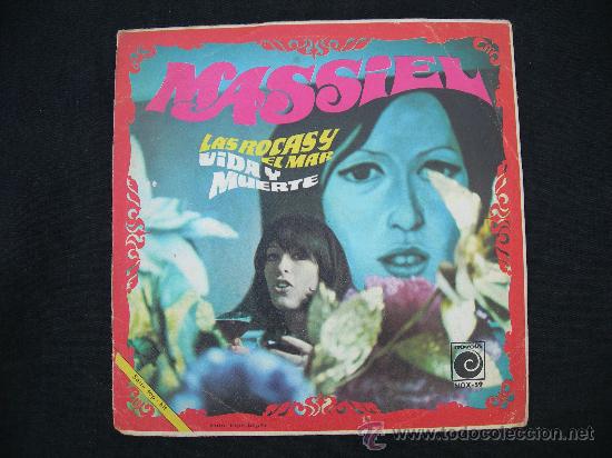Discos de vinilo: MASSIEL // LAS ROCAS Y ELMAR // VIDA Y MUERTE - Foto 1