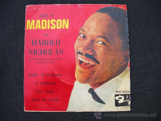 Discos de vinilo: EP HAROLD NICHOLAS //BAILE EL MADISON - Foto 1