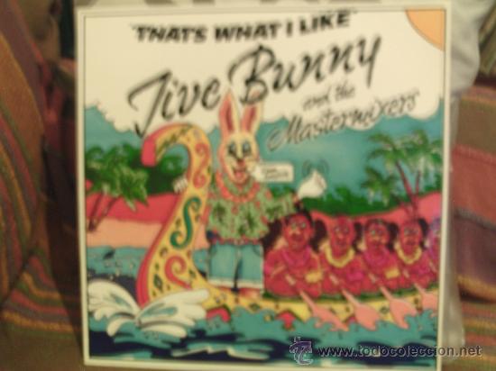 Discos de vinilo: JIVE BUNNY ---- THATS WHY I LIKE  - MAXI SINGLE - Foto 1