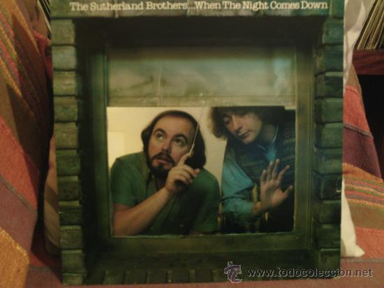 Discos de vinilo: THE SUTHERLAND BROTHERS ---- WHEN THE NIGHT COMES DOWN - Foto 1