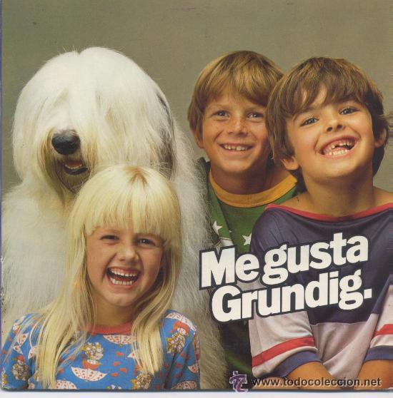 Discos de vinilo: me gusta grundig,disco flexo de publicidad - Foto 1