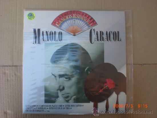 Discos de vinilo: MANOLO CARACOL, ANTOLIGIA vol 7 - Foto 1
