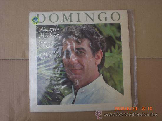 Discos de vinilo: PLACIDO DOMINGO, SIEMPRE EN MI CORAZON - Foto 1
