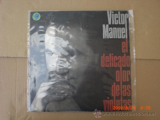 Discos de vinilo: VICTOR MANUEL, EL DELICADO OLOR DE LAS VIOLETAS - Foto 1