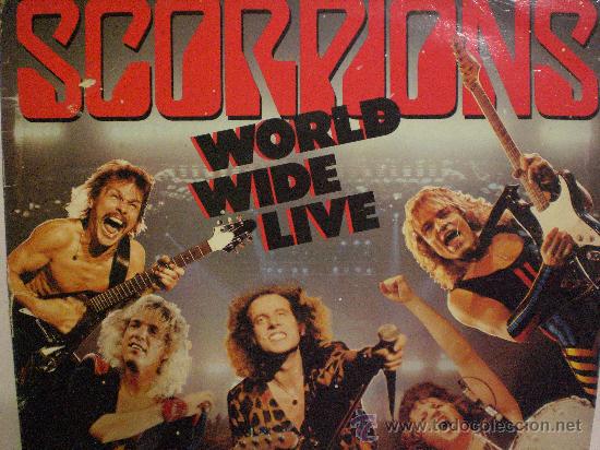 Discos de vinilo: SCORPIONS. WORLD WIDE LIVE - Foto 1
