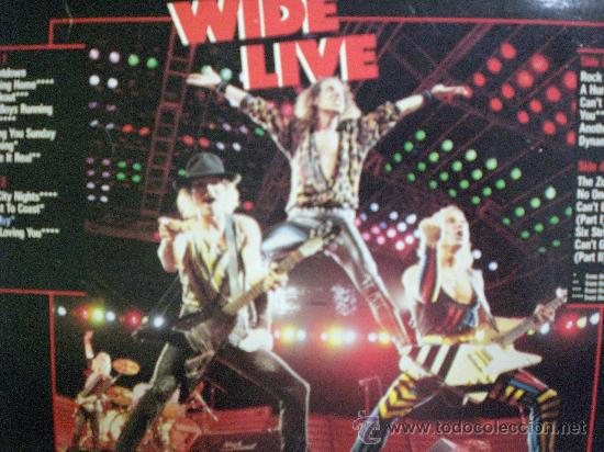 Discos de vinilo: SCORPIONS. WORLD WIDE LIVE - Foto 2