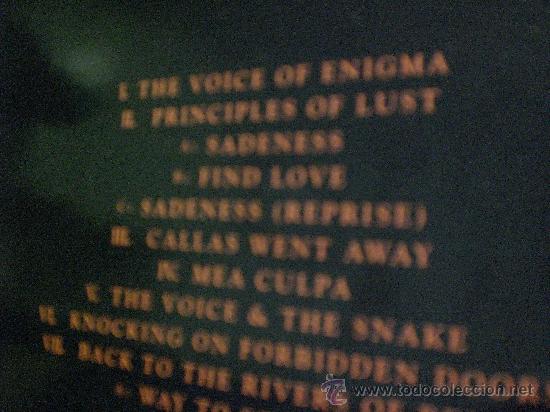 Discos de vinilo: ENIGMA - Foto 2