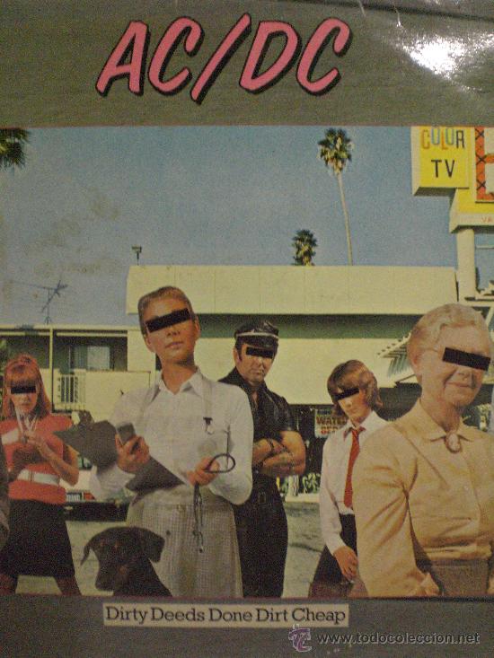 Discos de vinilo: AC / DC. DIRTY DEEDS DONE DIRT CHEAP - Foto 1