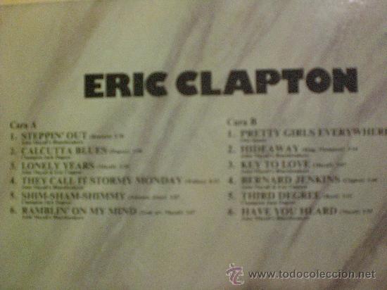 Discos de vinilo: ERIC CLAPTON - Foto 2