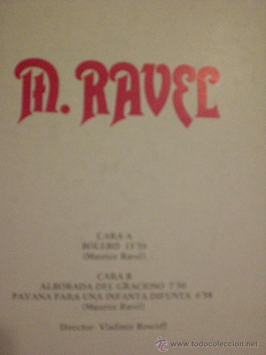 Discos de vinilo: BOLERO DE RAVEL - Foto 2