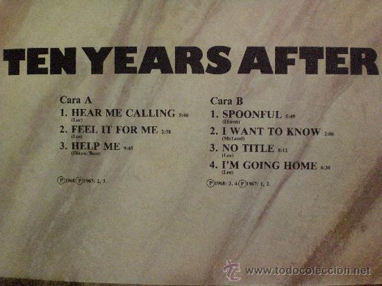 Discos de vinilo: TEN YEARS AFTER - Foto 2