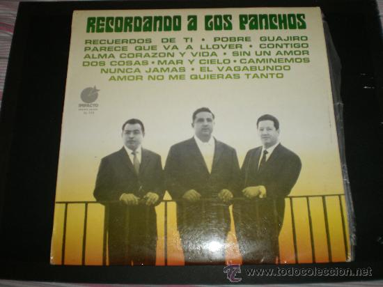 Discos de vinilo: LOS PANCHOS LP.RECORDANDO A LOS PANCHOS - Foto 1