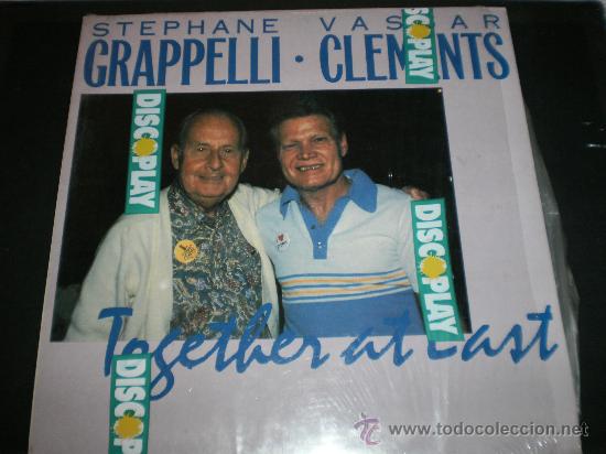 Discos de vinilo: STEPHANE GRAPPELLI -VASSAR CLEMENTS.TOGETHER AT LAST.LP - Foto 1