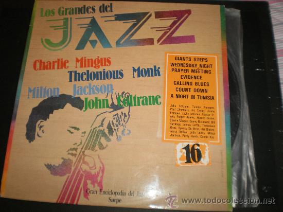 Discos de vinilo: LOS GRANDES DEL JAZZ,LP. - Foto 1