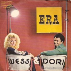 Discos de vinilo: WESS & DORI FESTIVAL DE EUROVISION AÑO 1975 SINGLE SELLO DURIUM EDITADO EN ITALIA. Lote 15122965
