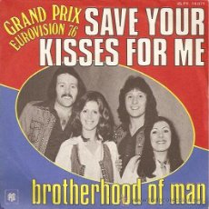 Discos de vinilo: BROTHERHOOD OF MAN FESTIVAL DE EUROVISION AÑO 1976 SINGLE SELLO PYE EDICCION FRANCESA. Lote 15123063