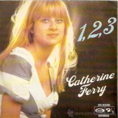 Discos de vinilo: CATHERINE FERRY FESTIVAL DE EUROVISION AÑO 1976 SINGLE SELLO MOVIEPLAY. Lote 15123087