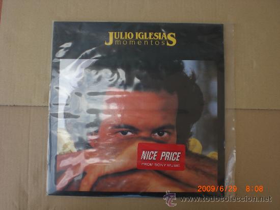 Discos de vinilo: JULIO IGLESIAS, MOMENTOS - Foto 1