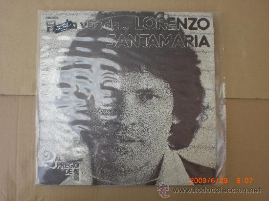 Discos de vinilo: LORENZO SANTAMARIA - Foto 1