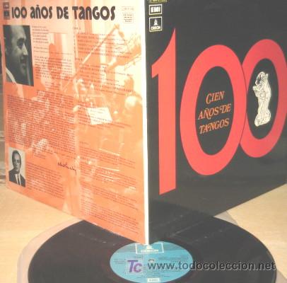Dischi in vinile: ELBA PICO - 100 A&Ntilde;OS DE TANGOS CIEN - LP - ODEON 1973 SPAIN 21.036 - COMO NUEVO / N MINT