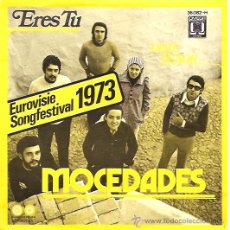 Disques de vinyle: MOCEDADES FESTIVAL DE EUROVISIÓN AÑO 1973 SINGLE SELLO OMEGA EDITADO EN BELGICA. Lote 15170549