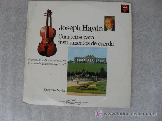 Discos de vinilo: joseph haydn  - cuartetos instrumentos de cuerda - Foto 1
