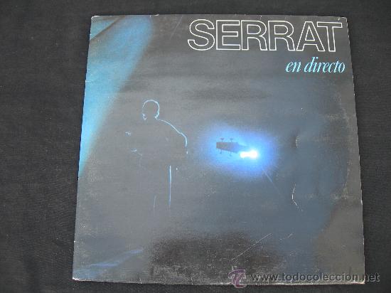 Discos de vinilo: LP DOBLE SERRAT EN DIRECTO - Foto 1