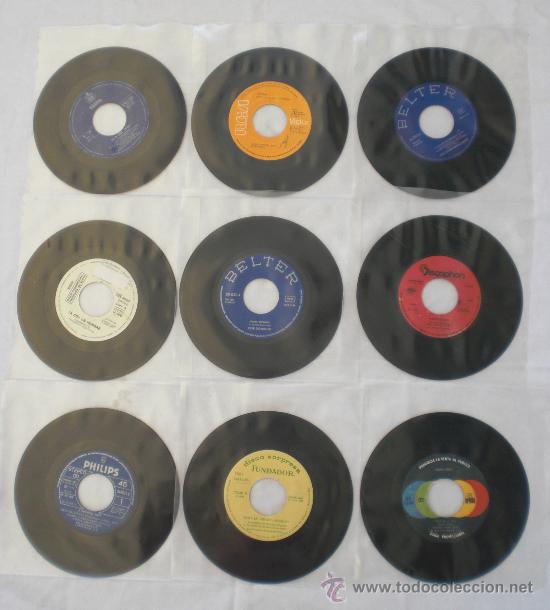 Disques de vinyle: DISCO SINGLES DE M&Uacute;SICA ESPA&Ntilde;OLA &middot; 9 EUROS / DISCO