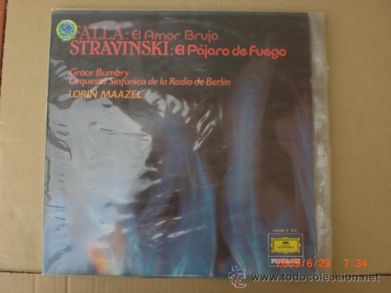Discos de vinilo: MANUEL DE FALLA, AMOR BRUJO - Foto 1