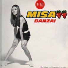 Discos de vinilo: MISA - BANZAI (4 VERSIONES) - MAXISINGLE 1999 - MADE IN ITALY. Lote 15291790