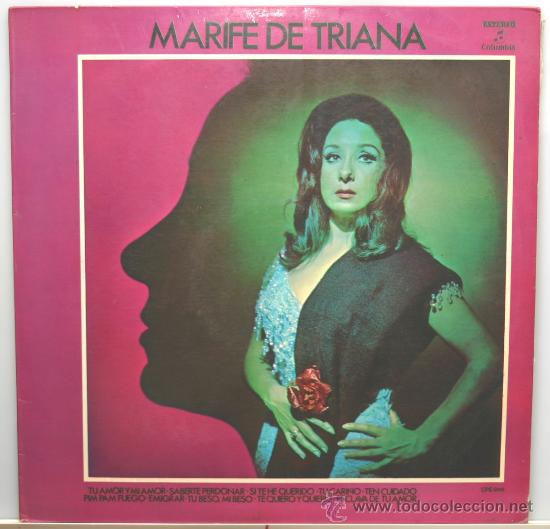 Discos de vinilo: MARIFE DE TRIANA LP columbia 1971 - Foto 1