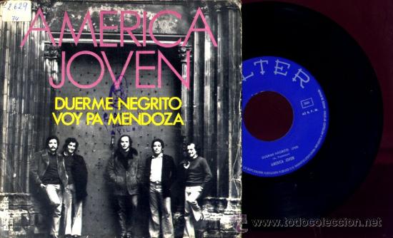 Vinyl-Schallplatten: AMERICA JOVEN  SINGLE PROMO RARO 1974 ENVIO GRATIS
