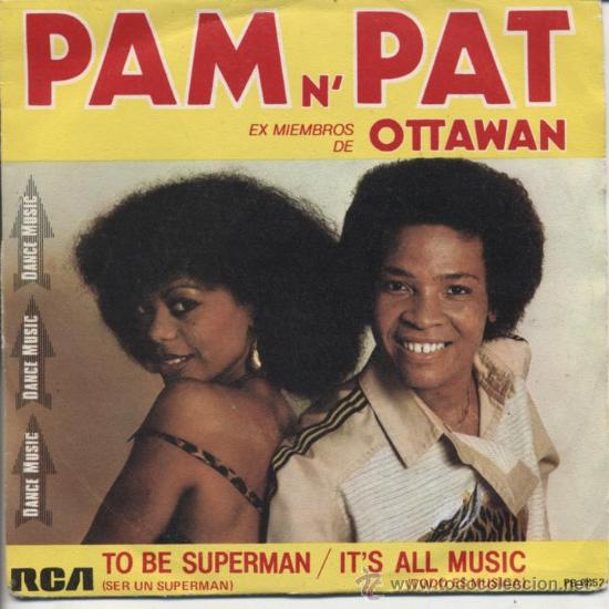 Discos de vinilo: PAM N` PAT- TO BE SUPERMAN - Foto 1