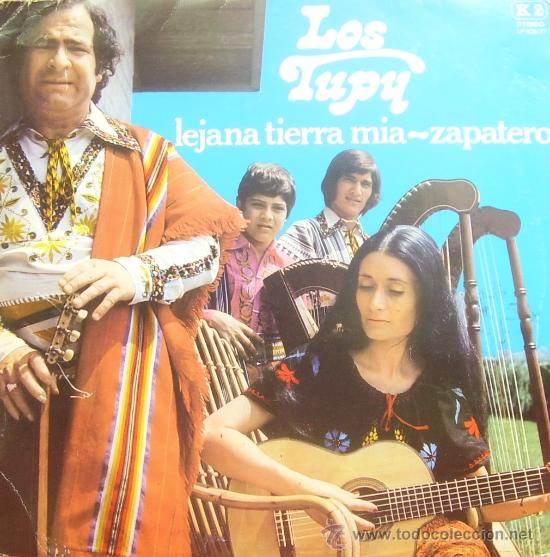 Disques de vinyle: LOS TUPY-LEJANA TIERRA MIA-ZAPATERO LP (ITALIA)