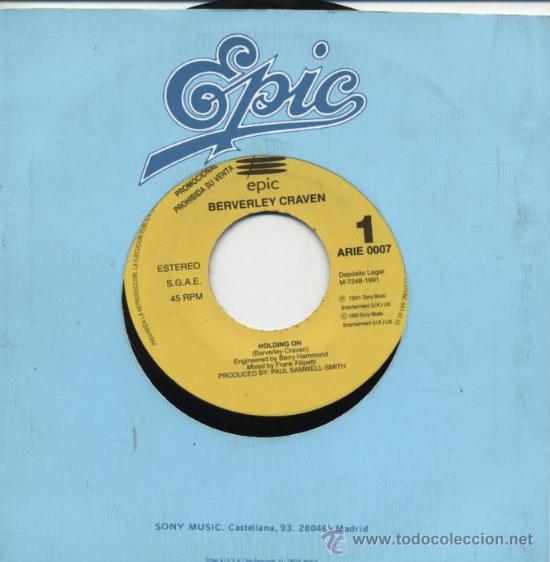 Discos de vinilo: Berverly craven - Foto 1