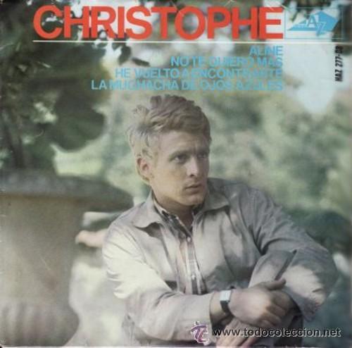 Discos de vinilo: christophe ep aline 1965 spa - Foto 1