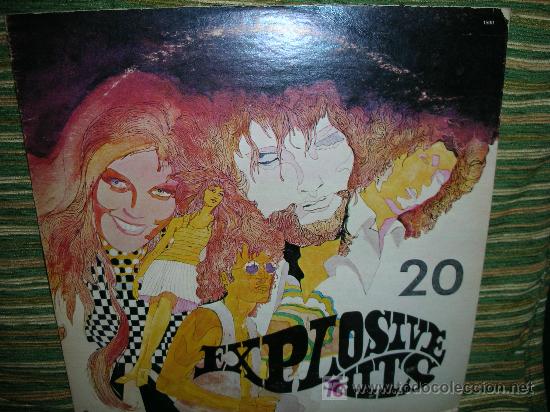 Discos de vinilo: 20 EXPLOSIVE HITS LP - U.S.A. LABEL BLANCO - 60&acute;S - Foto 1
