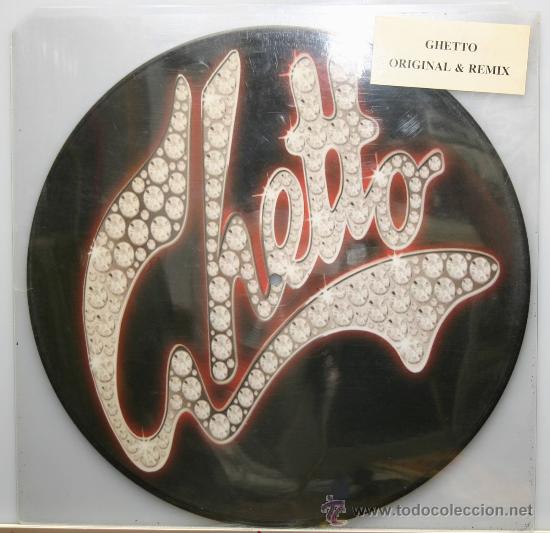 Discos de vinilo: GHETTO original & remix MAXI 12 picture - Foto 2