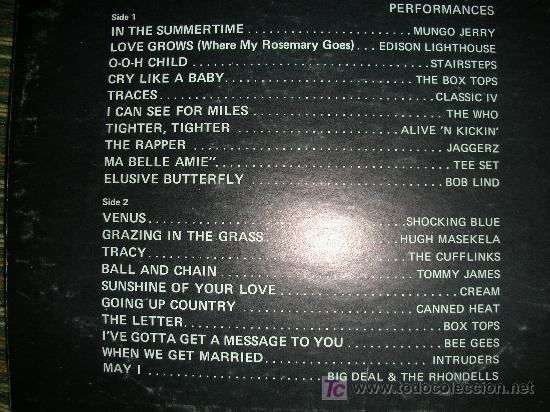 Discos de vinilo: 20 EXPLOSIVE HITS LP - U.S.A. LABEL BLANCO - 60&acute;S - Foto 3